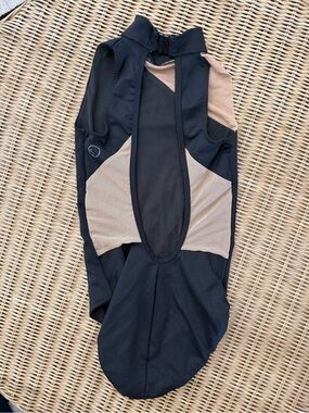 FIVE THE LABEL Black Leotard YXL